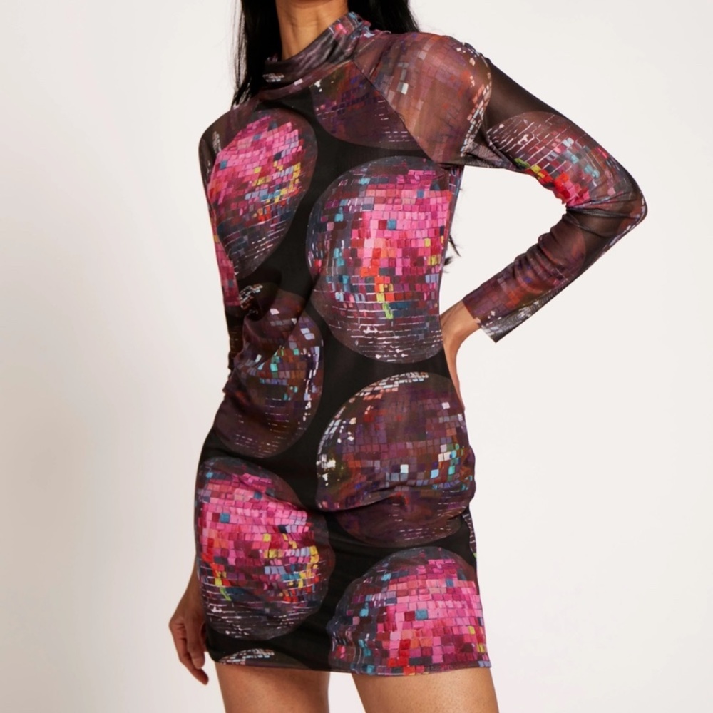 Rachel Antonoff Disco Ball Dress Size Medium NEW